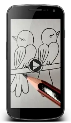 Simple Drawing - Video Step by android App screenshot 2